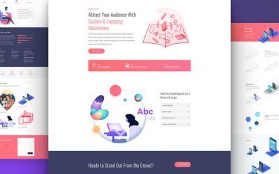 5+ Mejores Plantillas WordPress para Ilustradores Gráficos