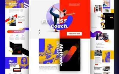 25+ Mejores Plantillas WordPress para Entrenadores Personales, Fitness y Gimnasios