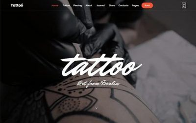 5+ Mejores Temas WordPress para Tatuajes