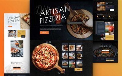 5+ Mejores Plantillas WordPress para Pizzería