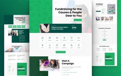 7+ Mejores Plantillas WordPress para Crowdfunding o Recaudación de Fondos