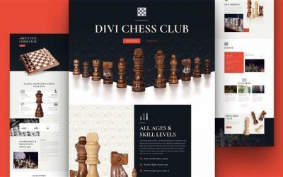 3+ Mejores Plantillas WordPress para Clubs de Ajedrez, Juegos de Mesa y Rol